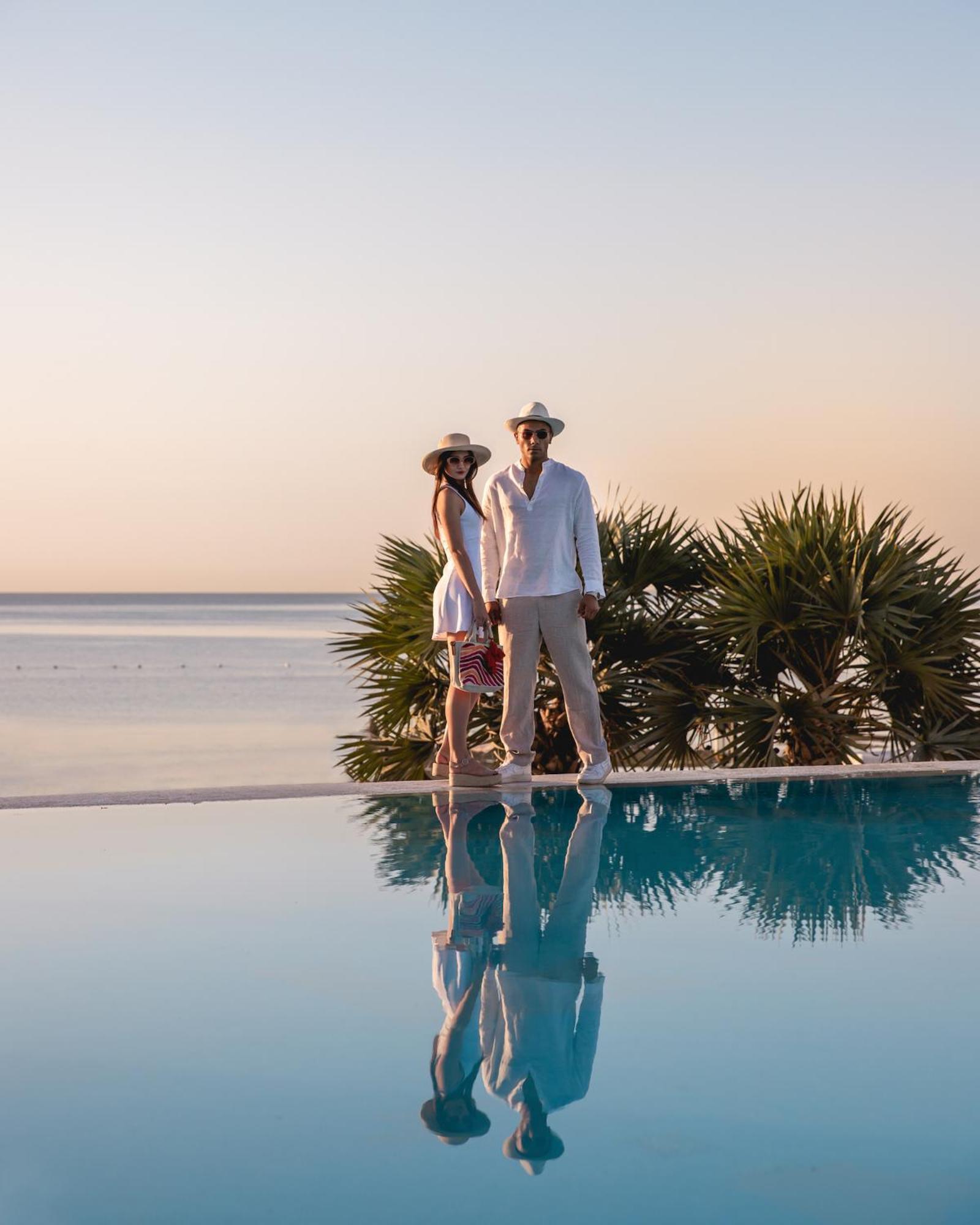 The Makadi Spa Hotel - Couples Only 18 Years Plus Χουργκάντα Εξωτερικό φωτογραφία The resort's infinity pool
