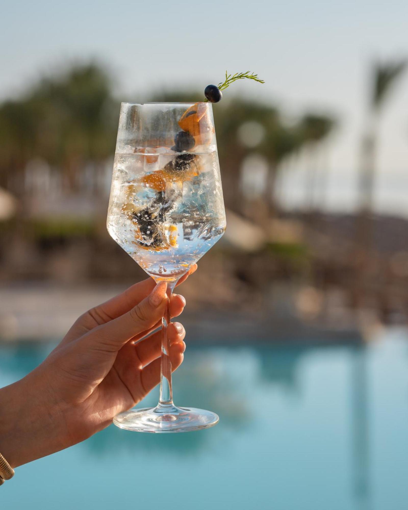 The Makadi Spa Hotel - Couples Only 18 Years Plus Χουργκάντα Εξωτερικό φωτογραφία A glass of sparkling wine