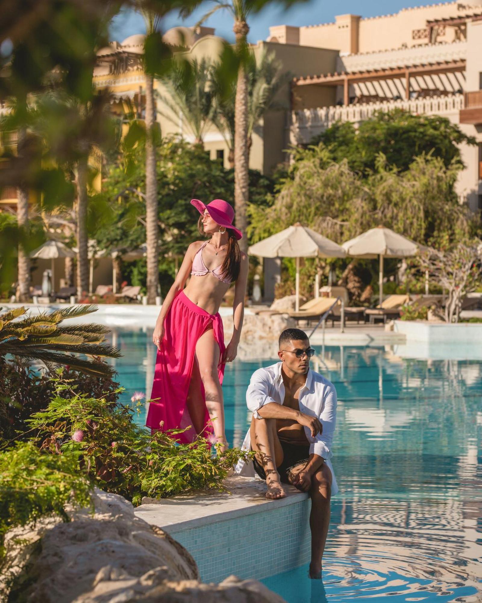 The Makadi Spa Hotel - Couples Only 18 Years Plus Χουργκάντα Εξωτερικό φωτογραφία The resort's pool